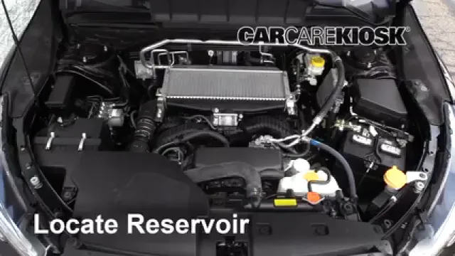 2019 Subaru Ascent Premium 2.4L 4 Cyl. Turbo Líquido limpiaparabrisas Agregar líquido